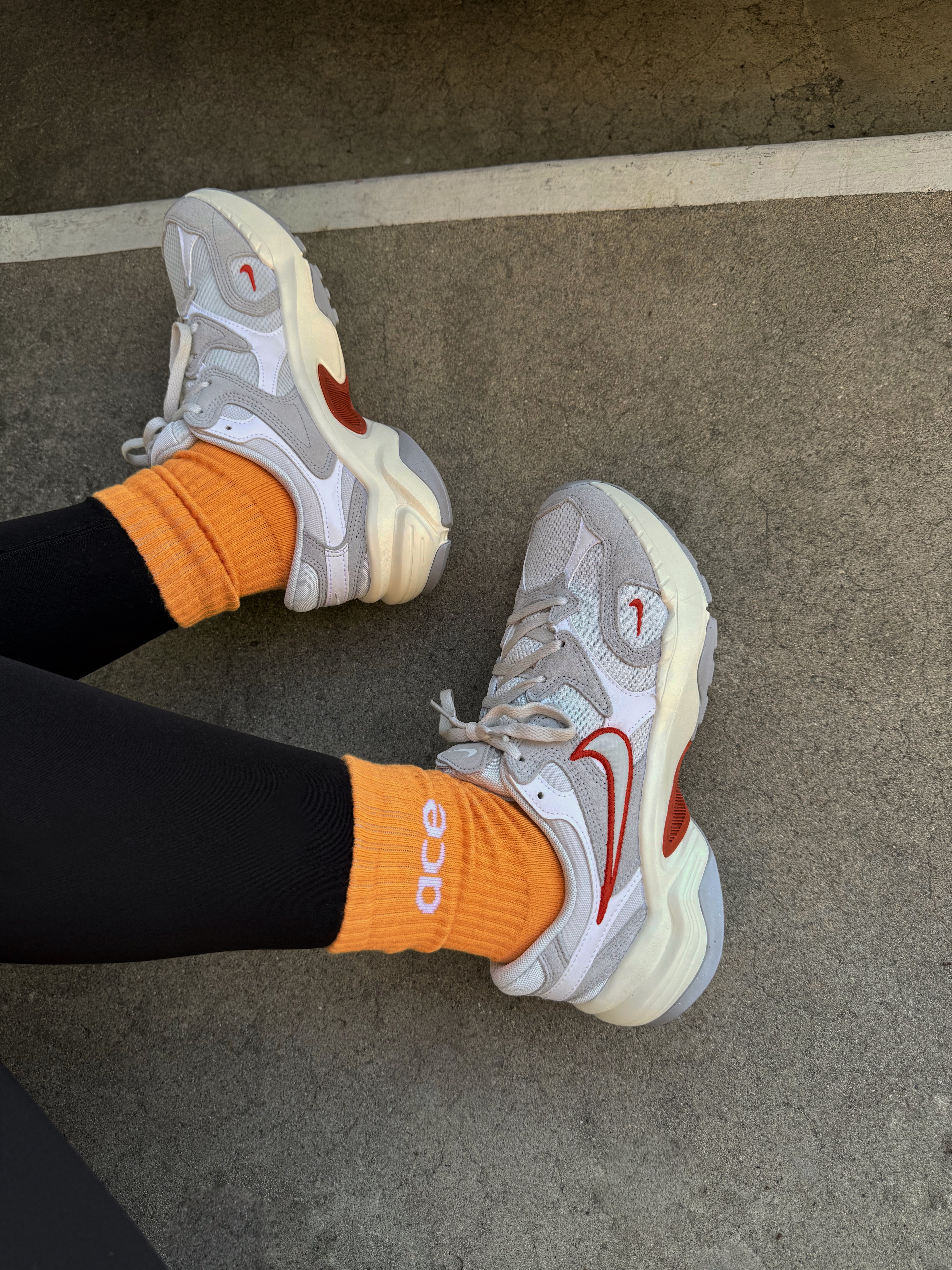 Classic Orange Grip Sock