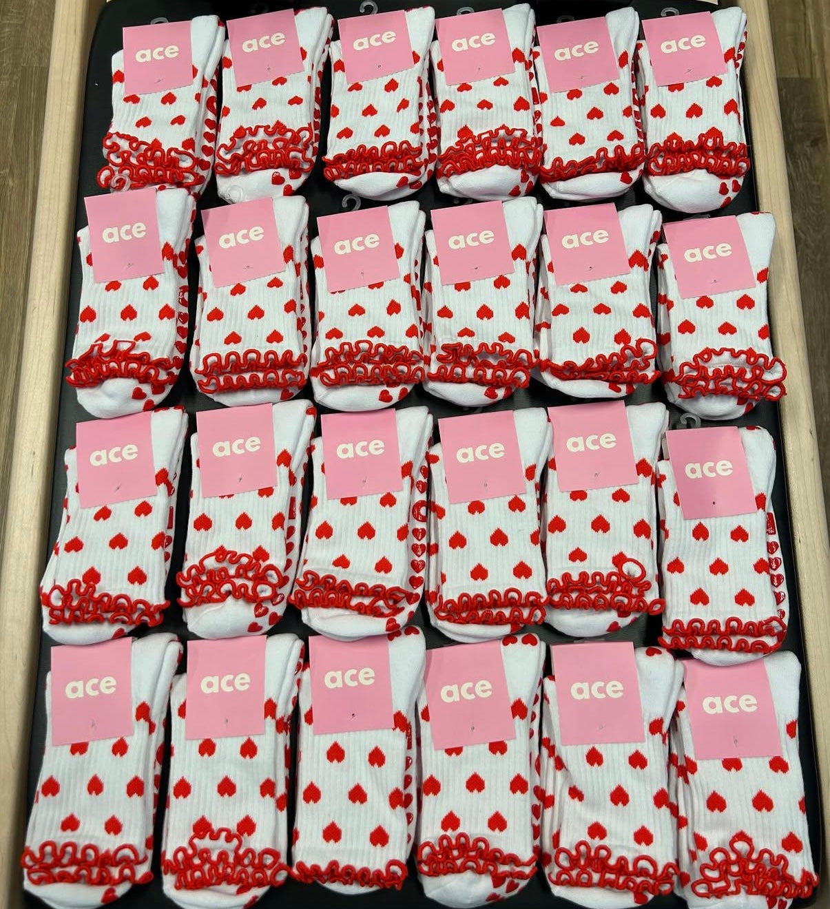 Heart Grip Sock