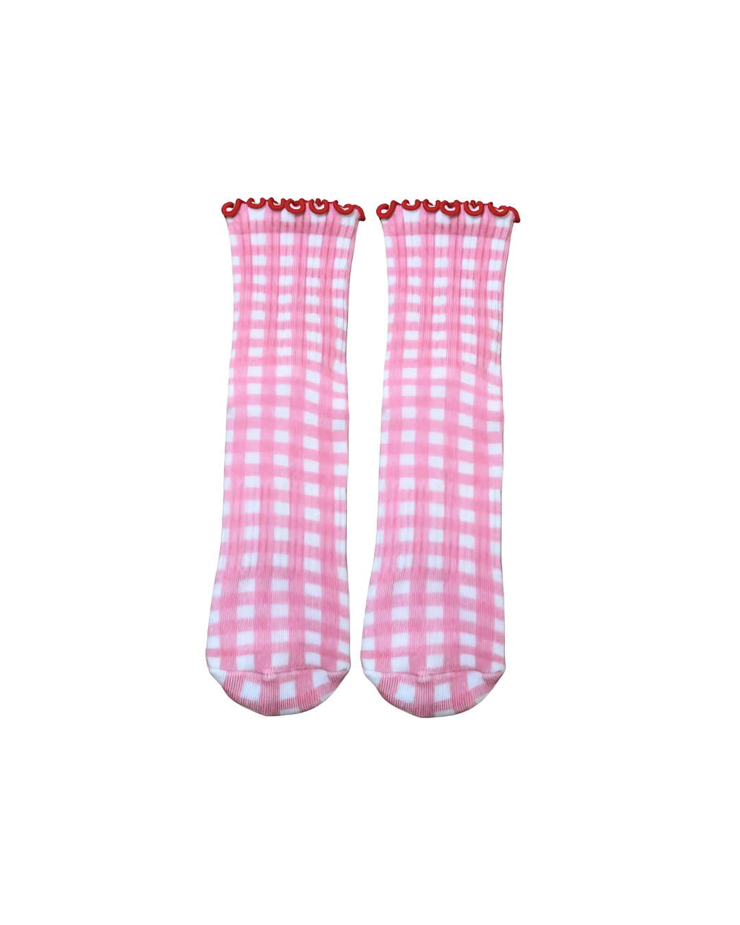 Gingham Grip Sock