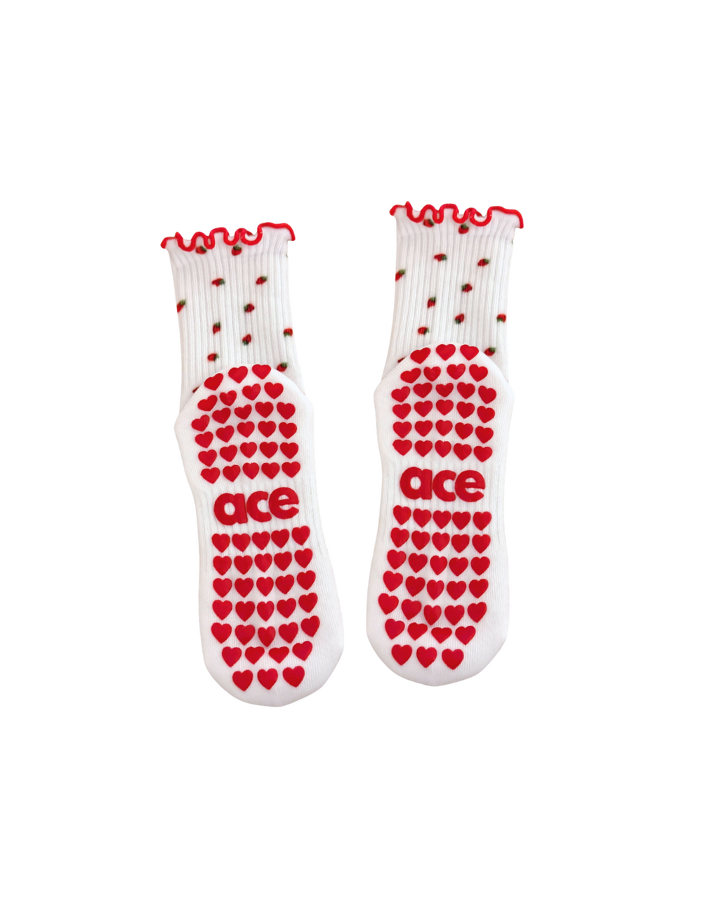 Strawberry Grip Sock