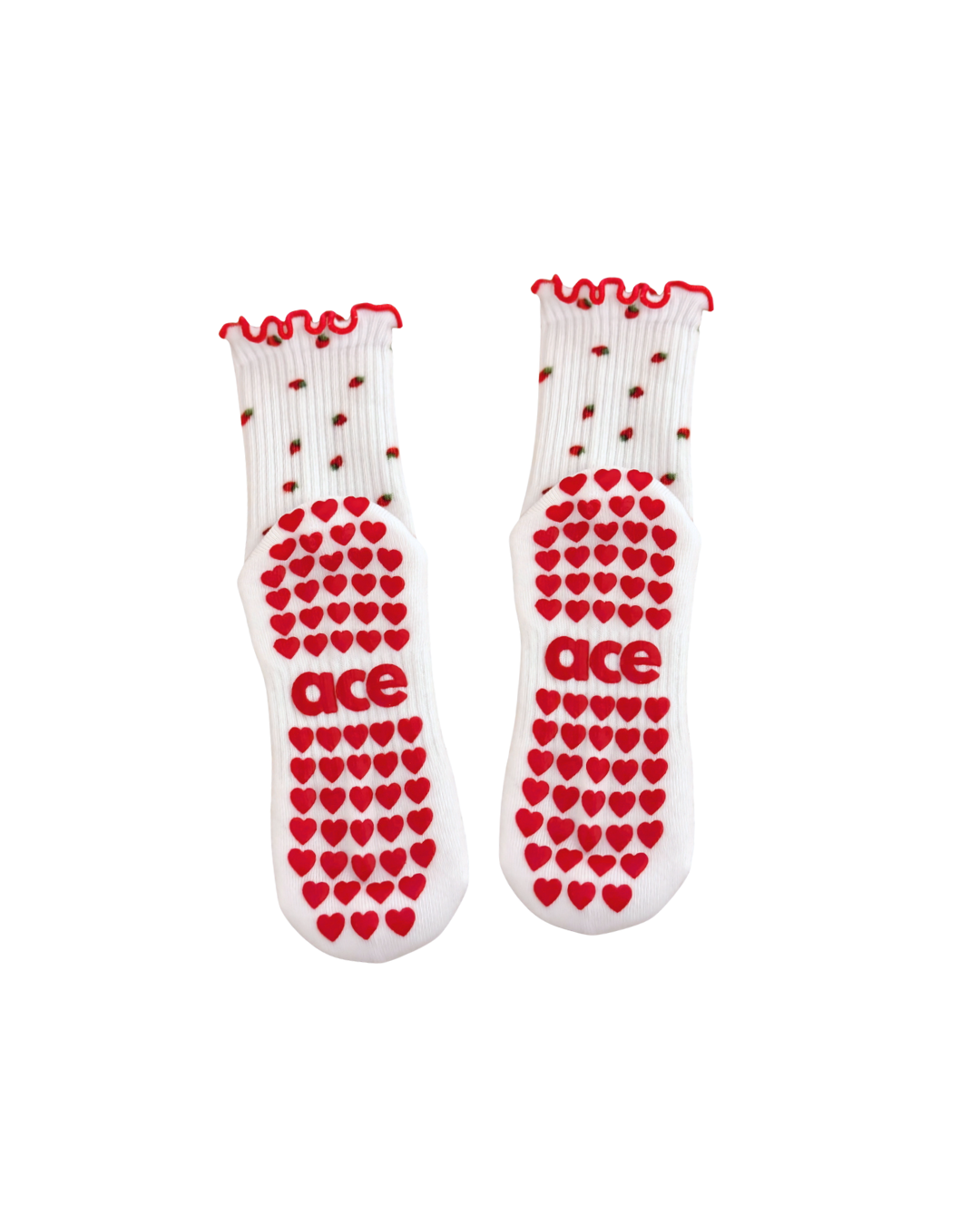 Strawberry Grip Sock