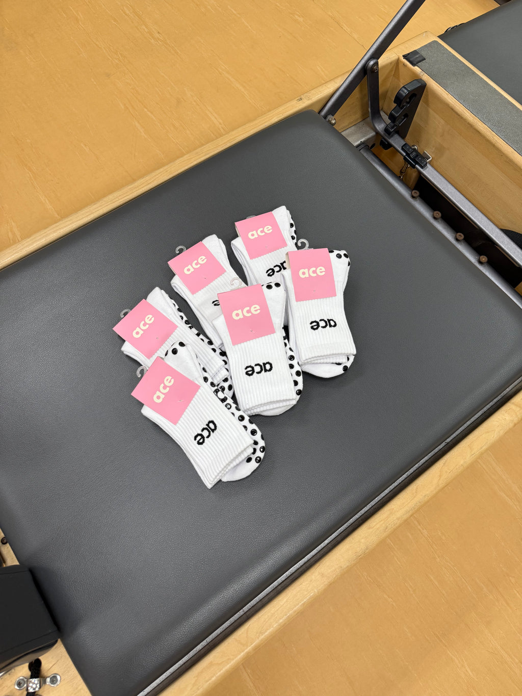 Classic White Grip Sock