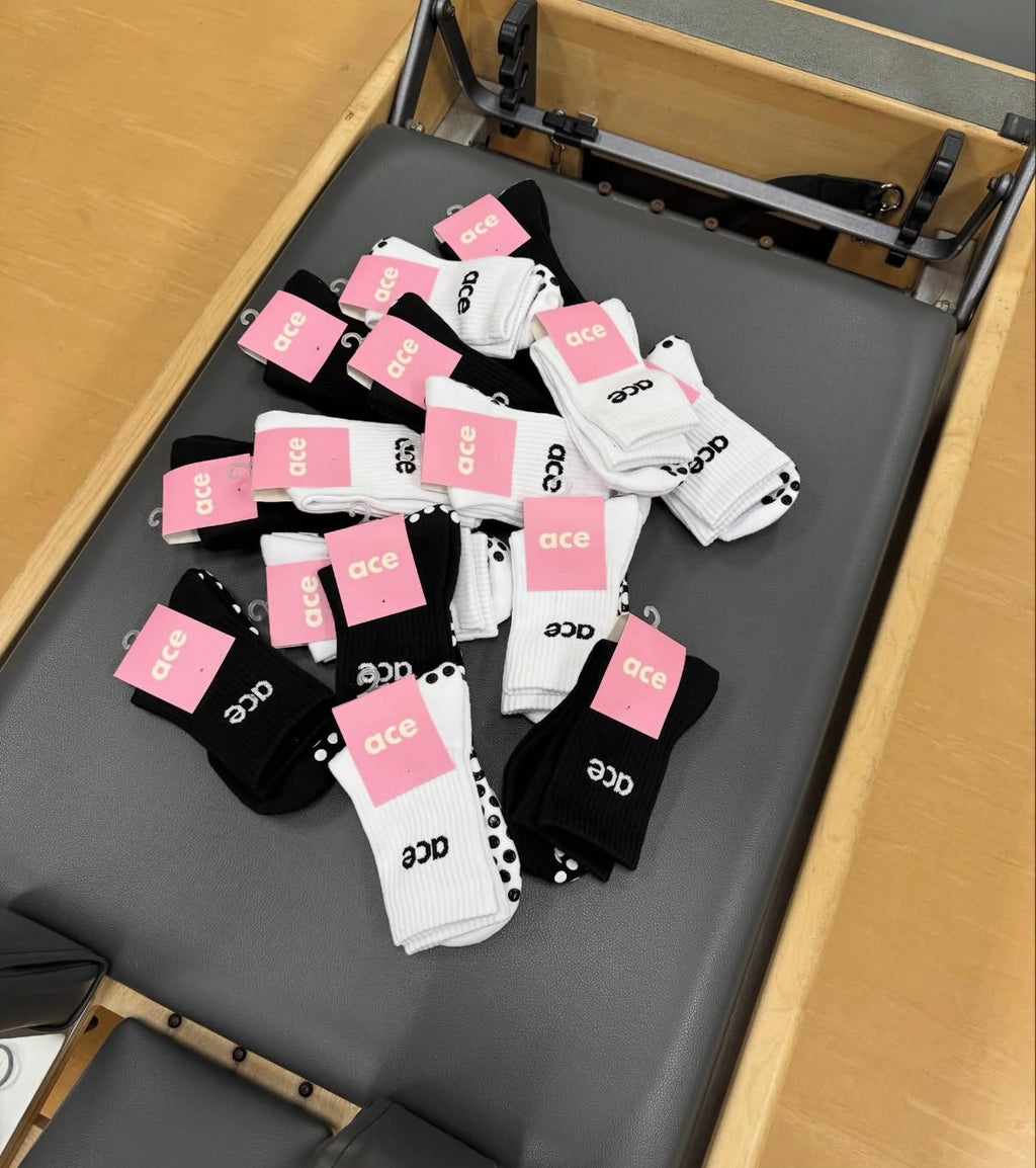 Classic Black Grip Sock