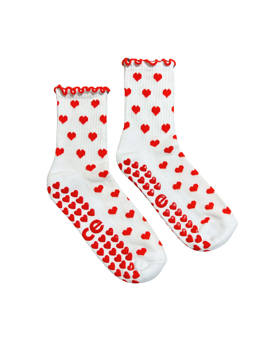 Heart Grip Sock