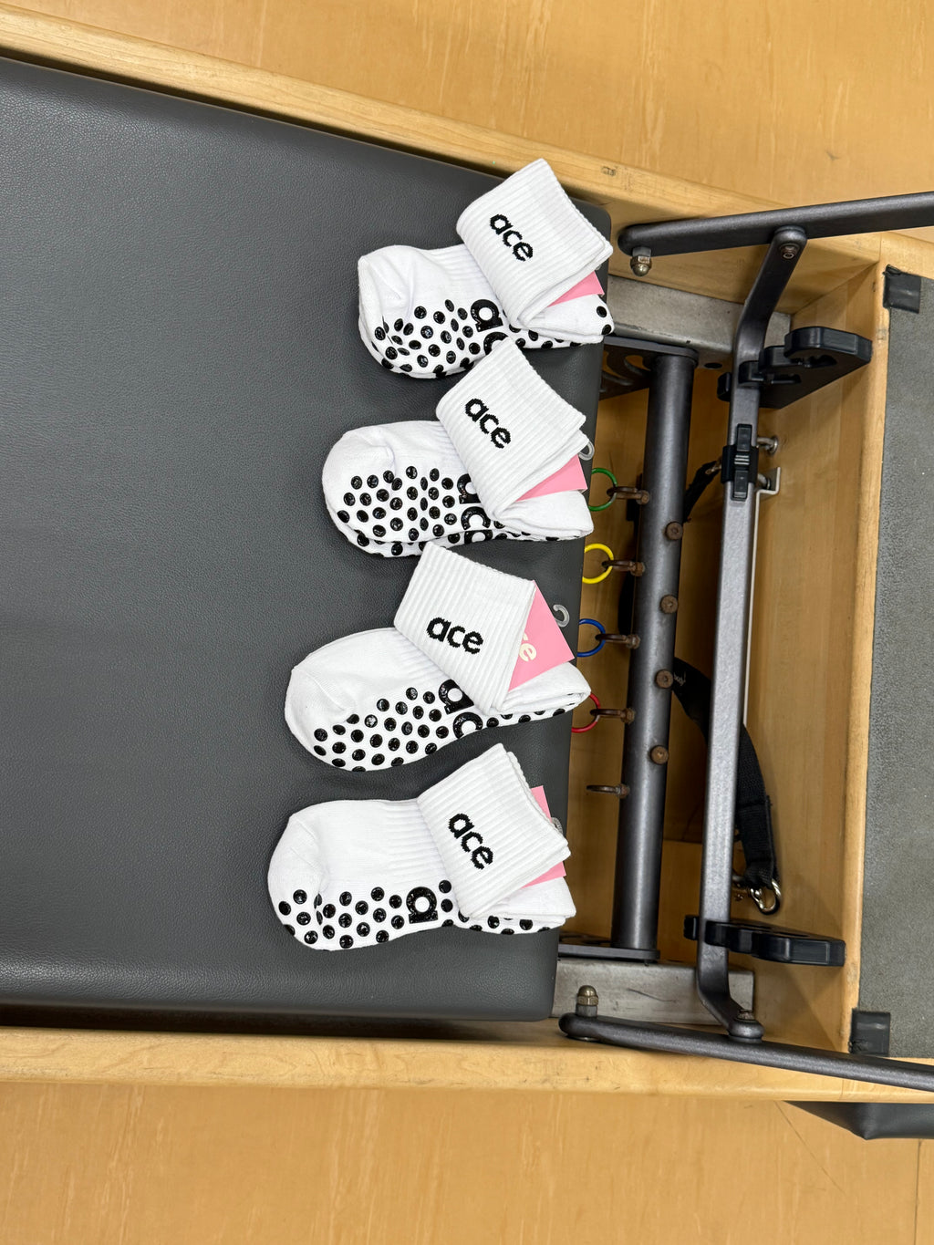 Classic White Grip Sock