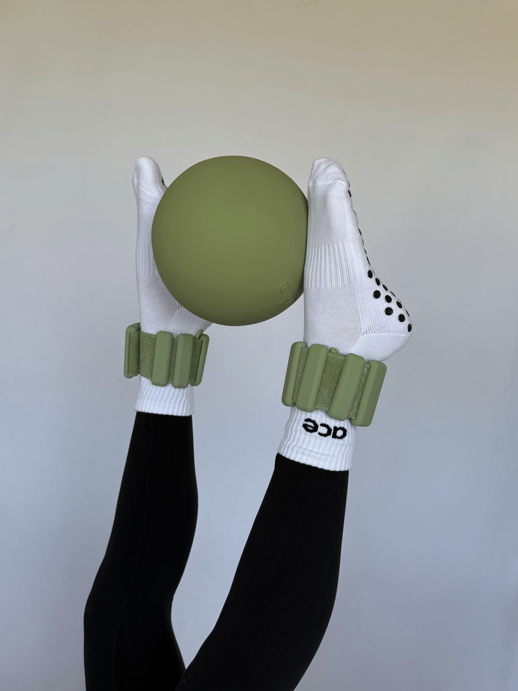 White Grip Sock