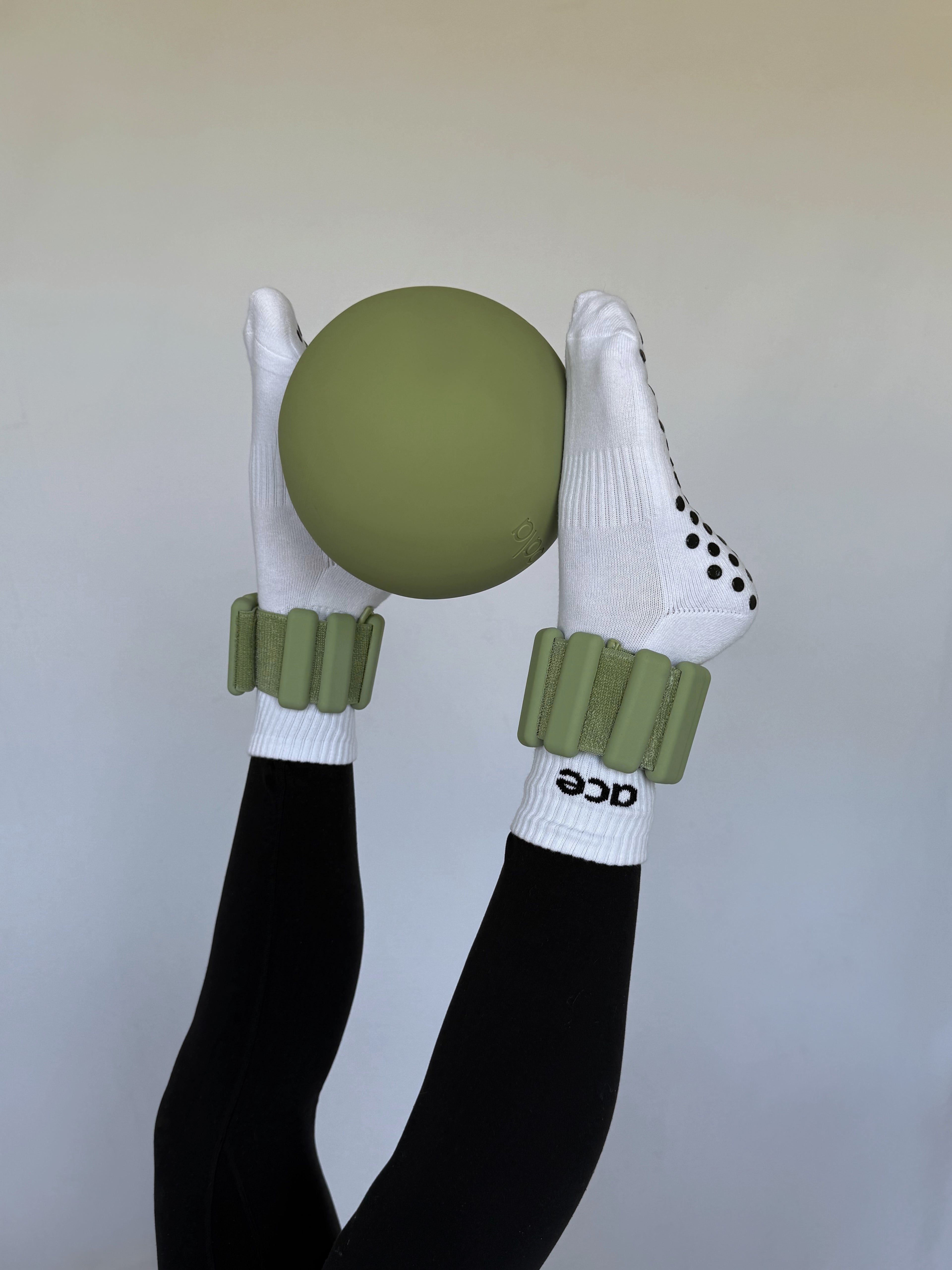 White Grip Sock