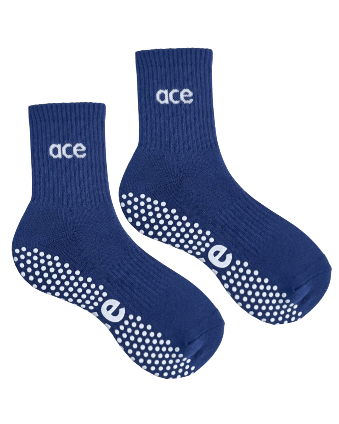 Navy Ace Grip Sock