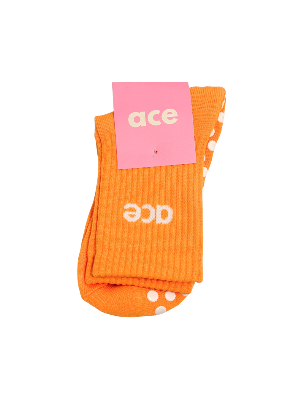 Classic Orange Grip Sock