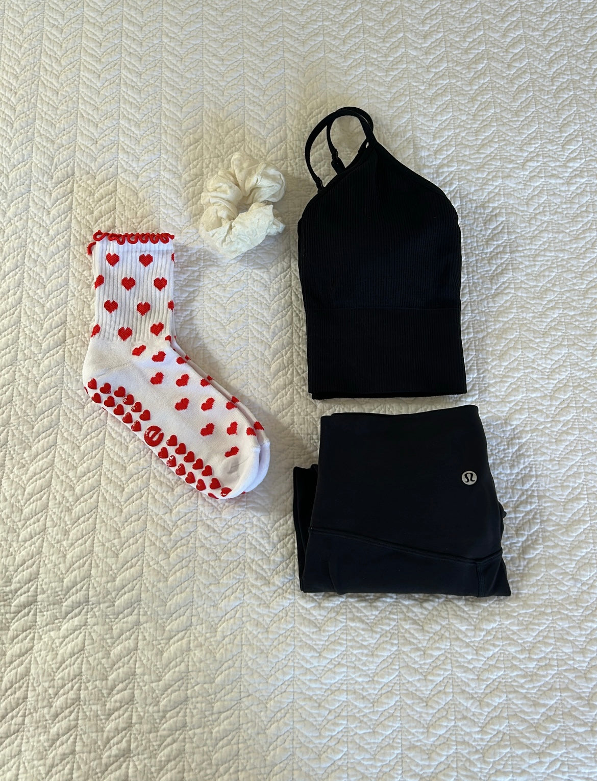 Red Heart Grip Sock
