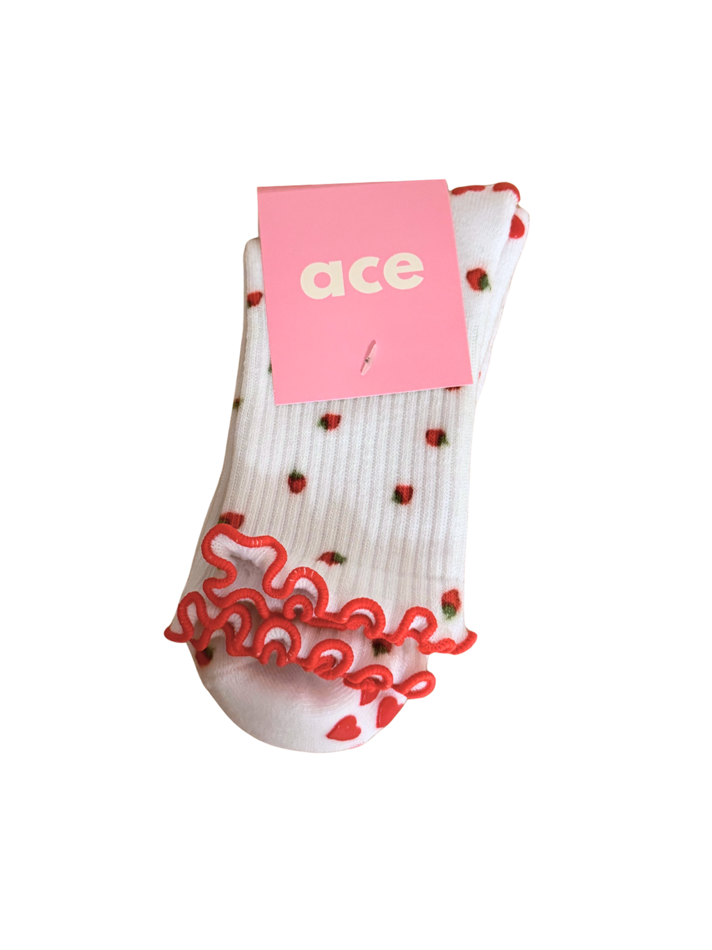 Strawberry Grip Sock